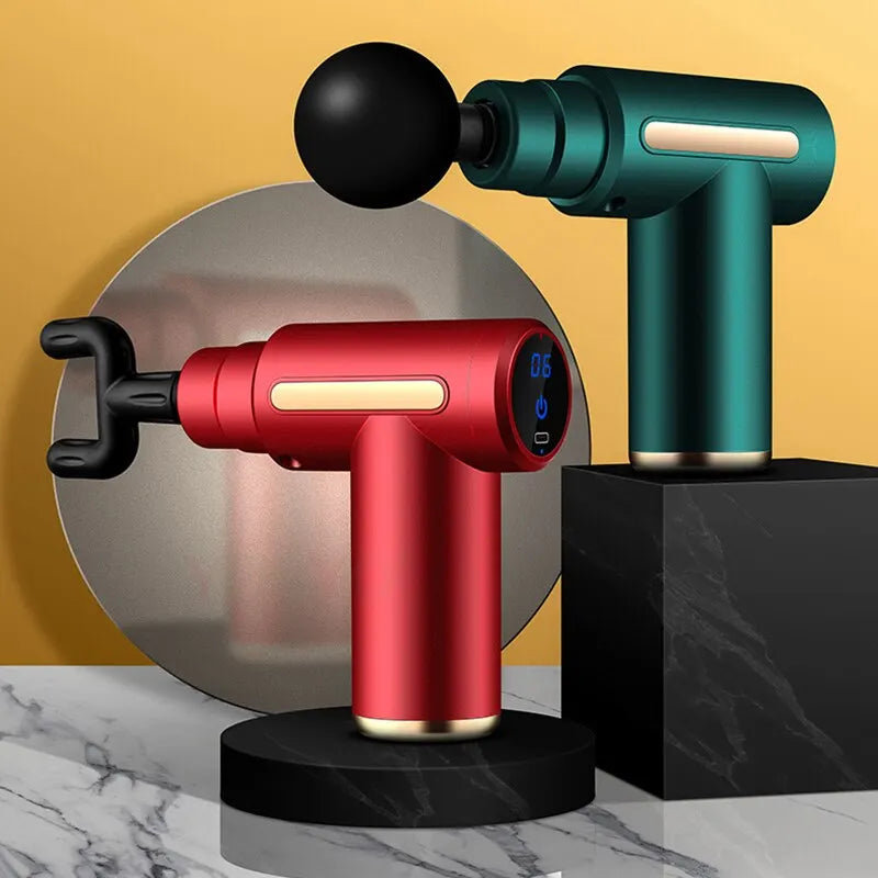 Mini Muscle Massage Gun – Portable Deep Tissue Handheld Percussion Massager for Back, Neck, Legs & Body