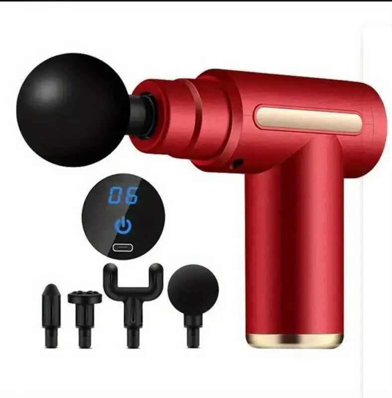 Mini Muscle Massage Gun – Portable Deep Tissue Handheld Percussion Massager for Back, Neck, Legs & Body