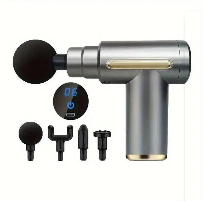 Mini Muscle Massage Gun – Portable Deep Tissue Handheld Percussion Massager for Back, Neck, Legs & Body