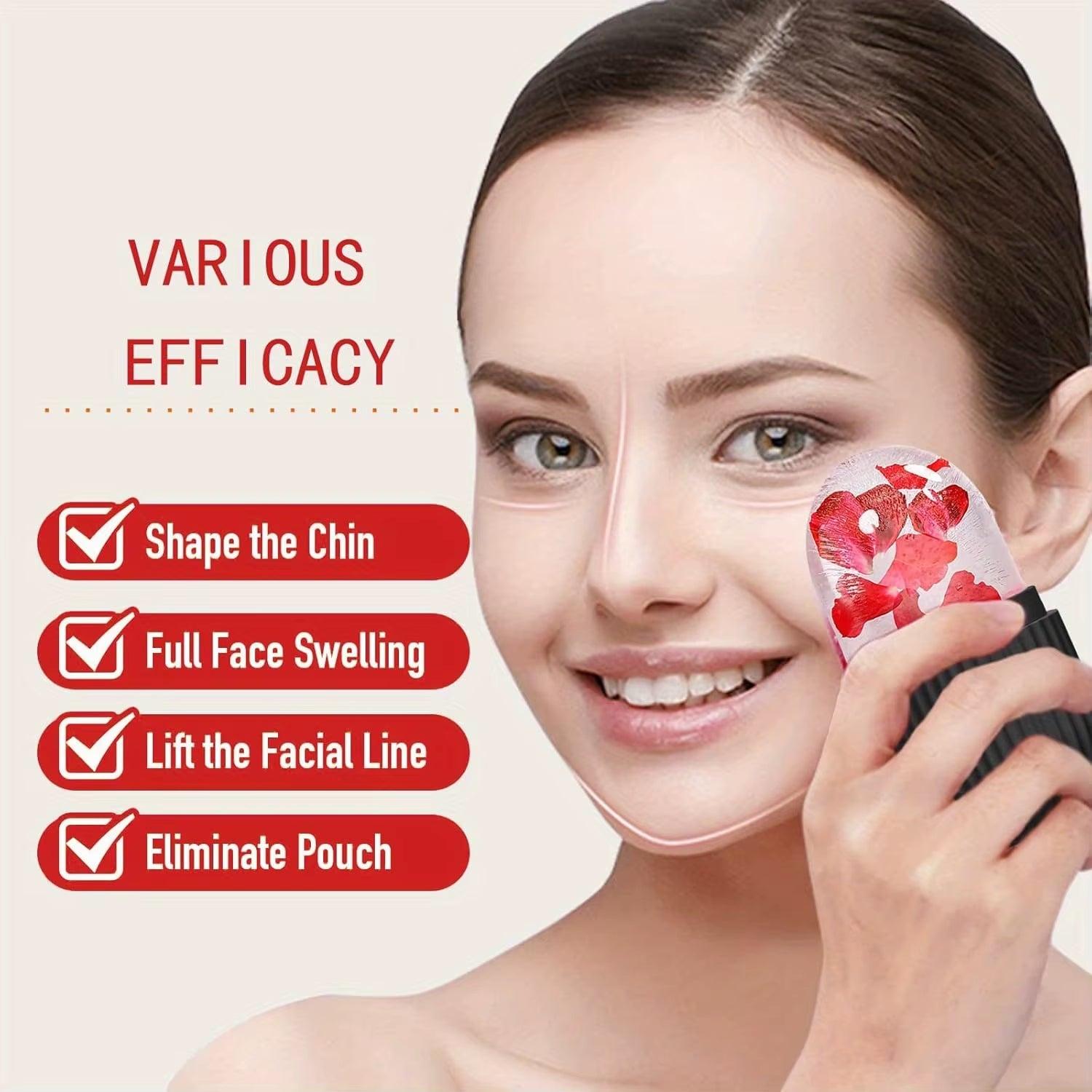 Silicone Facial Ice Holder – Cooling Massage for Glowing Skin