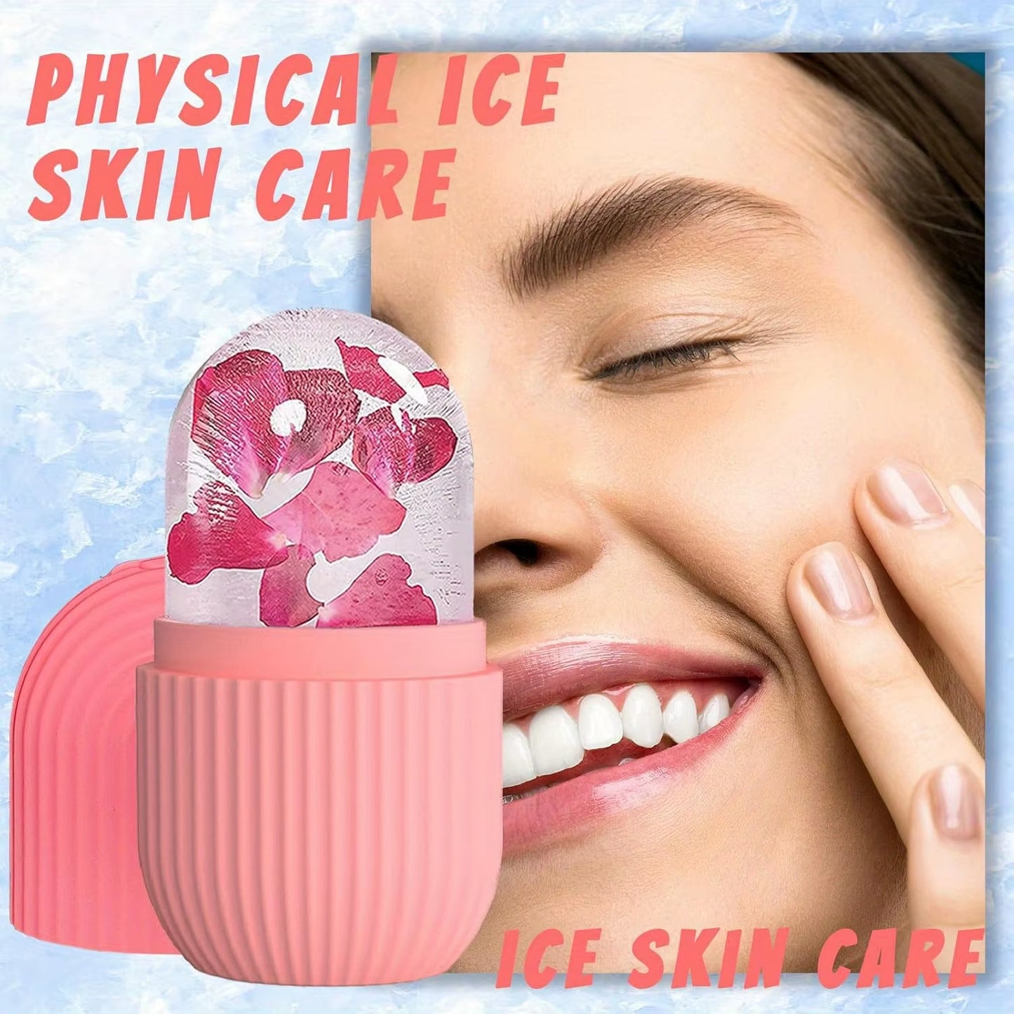 Silicone Facial Ice Holder – Cooling Massage for Glowing Skin