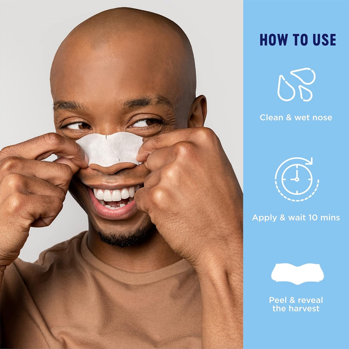 Deep Cleansing Original Pore Strips, for Instant Pore Unclogging and Blackhead Removal (8 Count) 