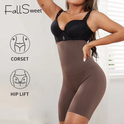 Women’s High-Waist Tummy Control Shapewear Shorts – Seamless Body Shaper Panties with Butt Lifter, Plus Sizes XS–6XL
