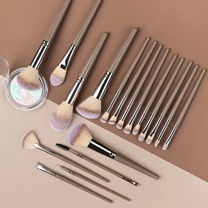 Professional Makeup Brush Set – Soft Fluffy Foundation, Eyeshadow, Concealer, Blending & Kabuki Brushes | Beauty Tools for Women