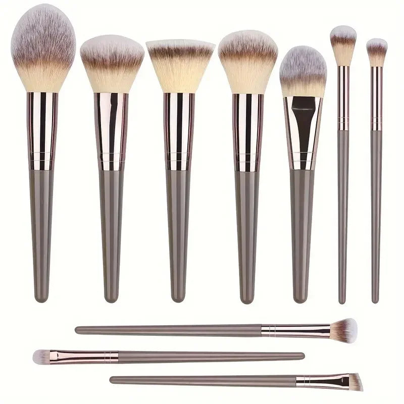Professional Makeup Brush Set – Soft Fluffy Foundation, Eyeshadow, Concealer, Blending & Kabuki Brushes | Beauty Tools for Women
