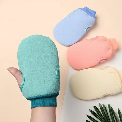 Exfoliating Shower Glove – Bath Body Scrub Mitt for Peeling, Dead Skin Removal, Spa Massage & Deep Cleansing