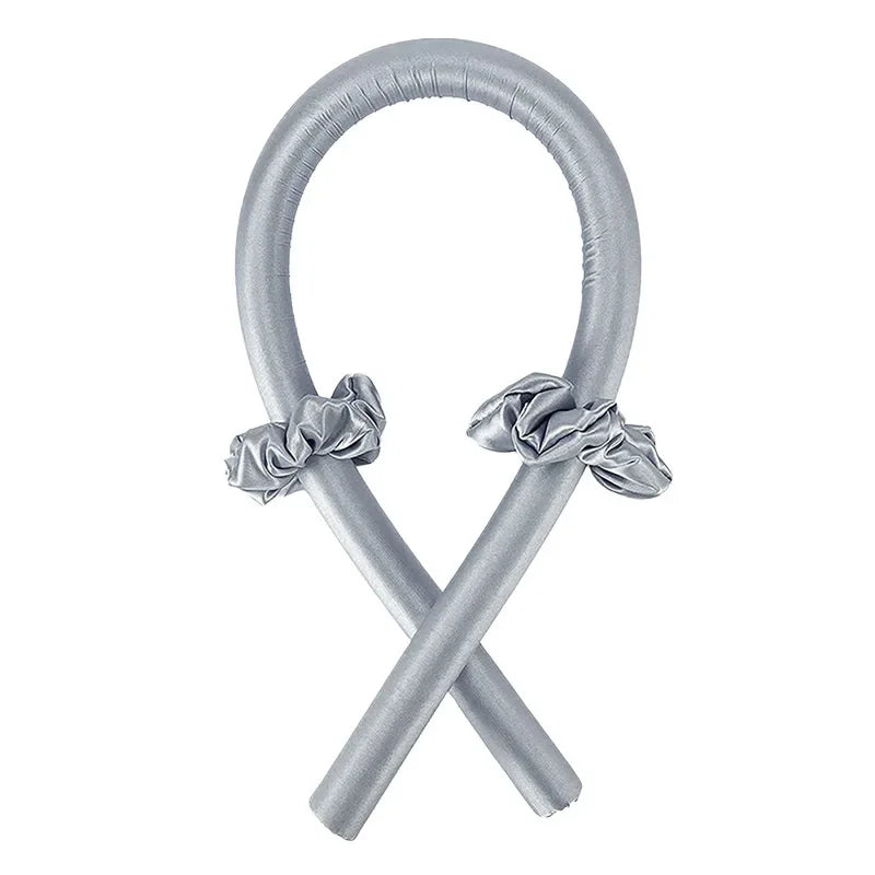 Heatless Curling Rod Headband – No Heat Silk Hair Curlers for Overnight Curls, Soft Sleep-In Ribbon Rollers, Lazy Hair Styling Tool
