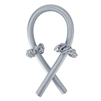 Heatless Curling Rod Headband – No Heat Silk Hair Curlers for Overnight Curls, Soft Sleep-In Ribbon Rollers, Lazy Hair Styling Tool