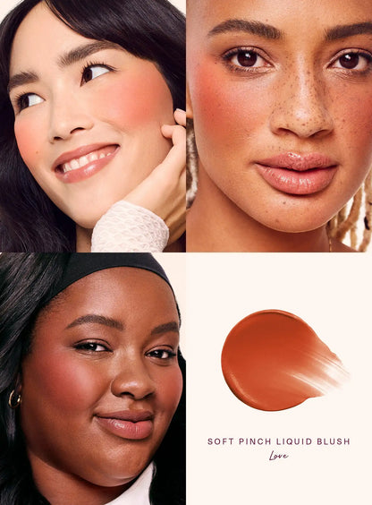 Rare Beauty Liquid Blush – Multi-Use Lip, Cheek & Eye Blusher | Waterproof, Hydrating Cream Formula for Face Contour, Glow & Plump Finish