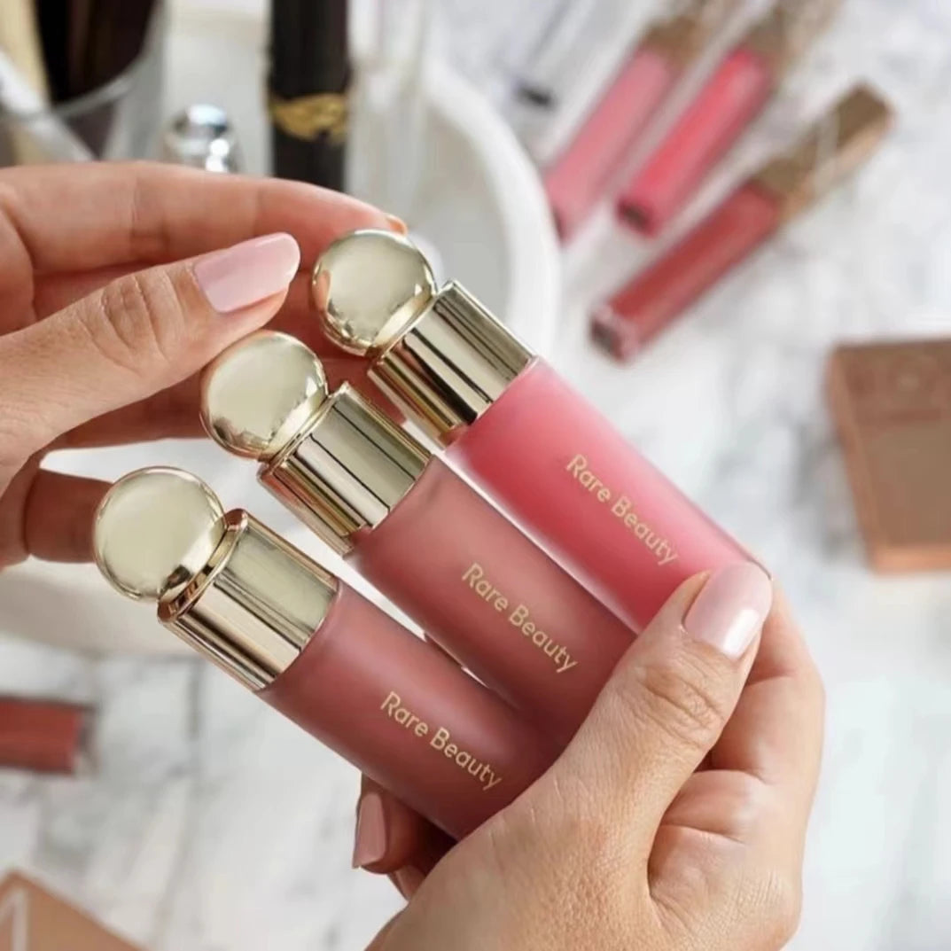 Rare Beauty Liquid Blush – Multi-Use Lip, Cheek & Eye Blusher | Waterproof, Hydrating Cream Formula for Face Contour, Glow & Plump Finish