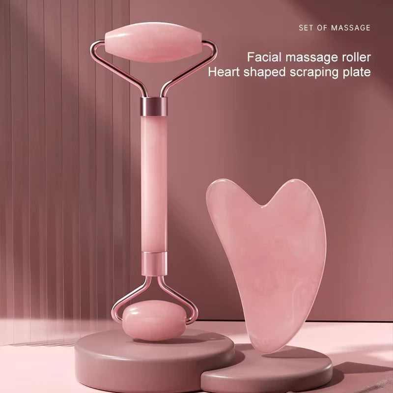Resin Facial Roller & Scraping Board – Face, Neck & Eye Massage Tool for Muscle Tension Relief – Beauty & Skincare Health Care Instrument
