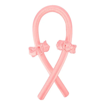 Heatless Curling Rod Headband – No Heat Silk Hair Curlers for Overnight Curls, Soft Sleep-In Ribbon Rollers, Lazy Hair Styling Tool
