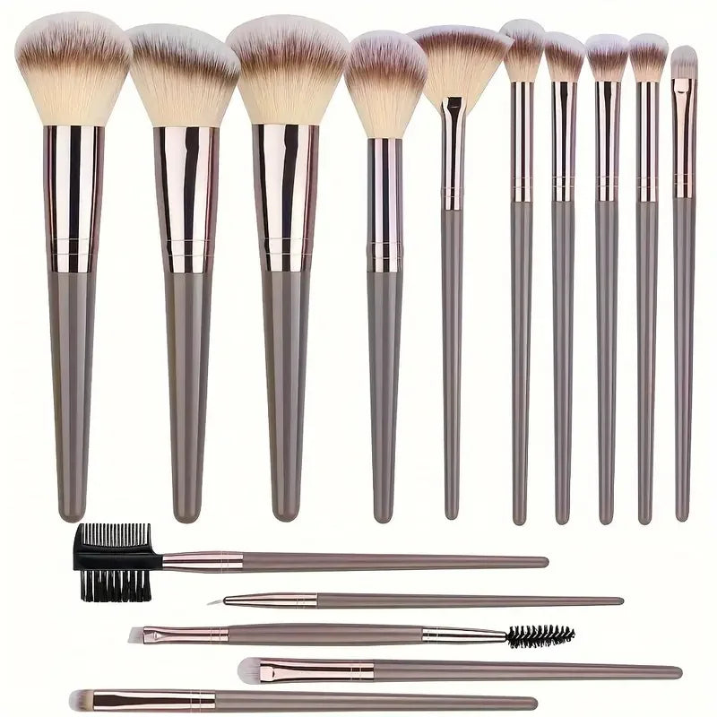 Professional Makeup Brush Set – Soft Fluffy Foundation, Eyeshadow, Concealer, Blending & Kabuki Brushes | Beauty Tools for Women