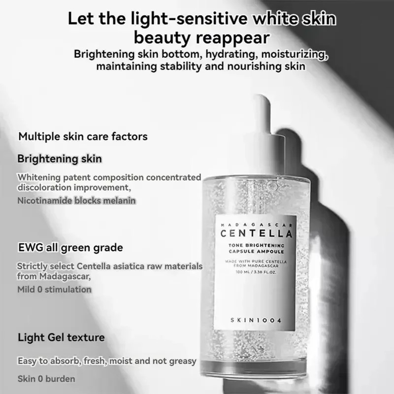 Centella Asiatica Face Serum – 100ml | Calming, Moisturizing & Brightening Ampoule for Daily Skincare